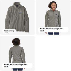 Patagonia Grey Pullover Sweater